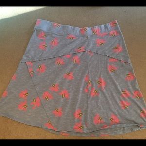 Horny Toad Floral Skirt